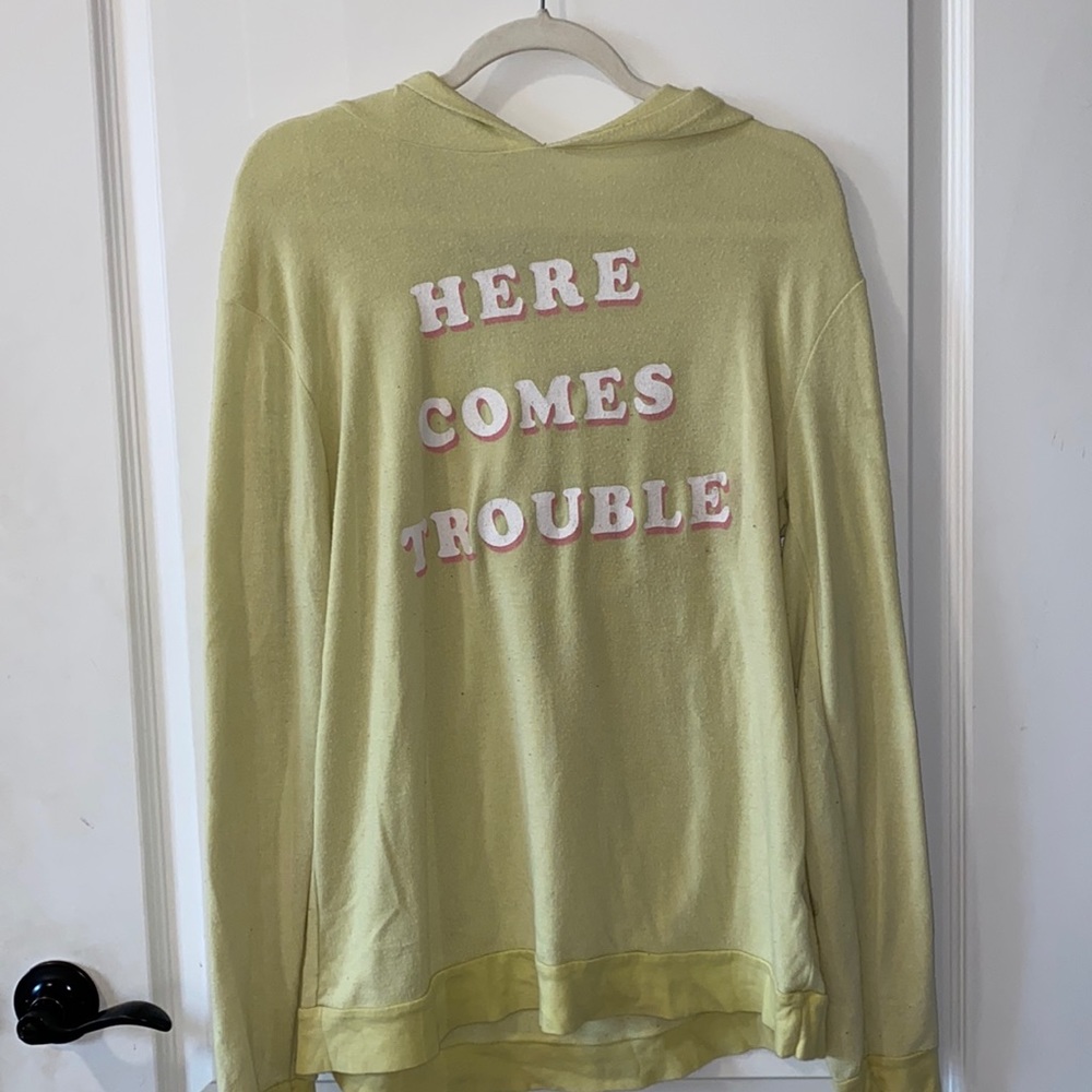 Lime Wildfox hoodie